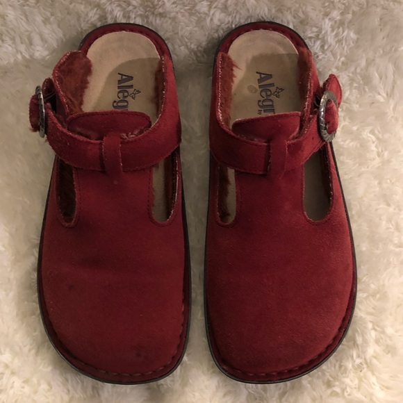 Alegria Shoes - Alegria Gracie Faux Fur Lined Slip On Size 9